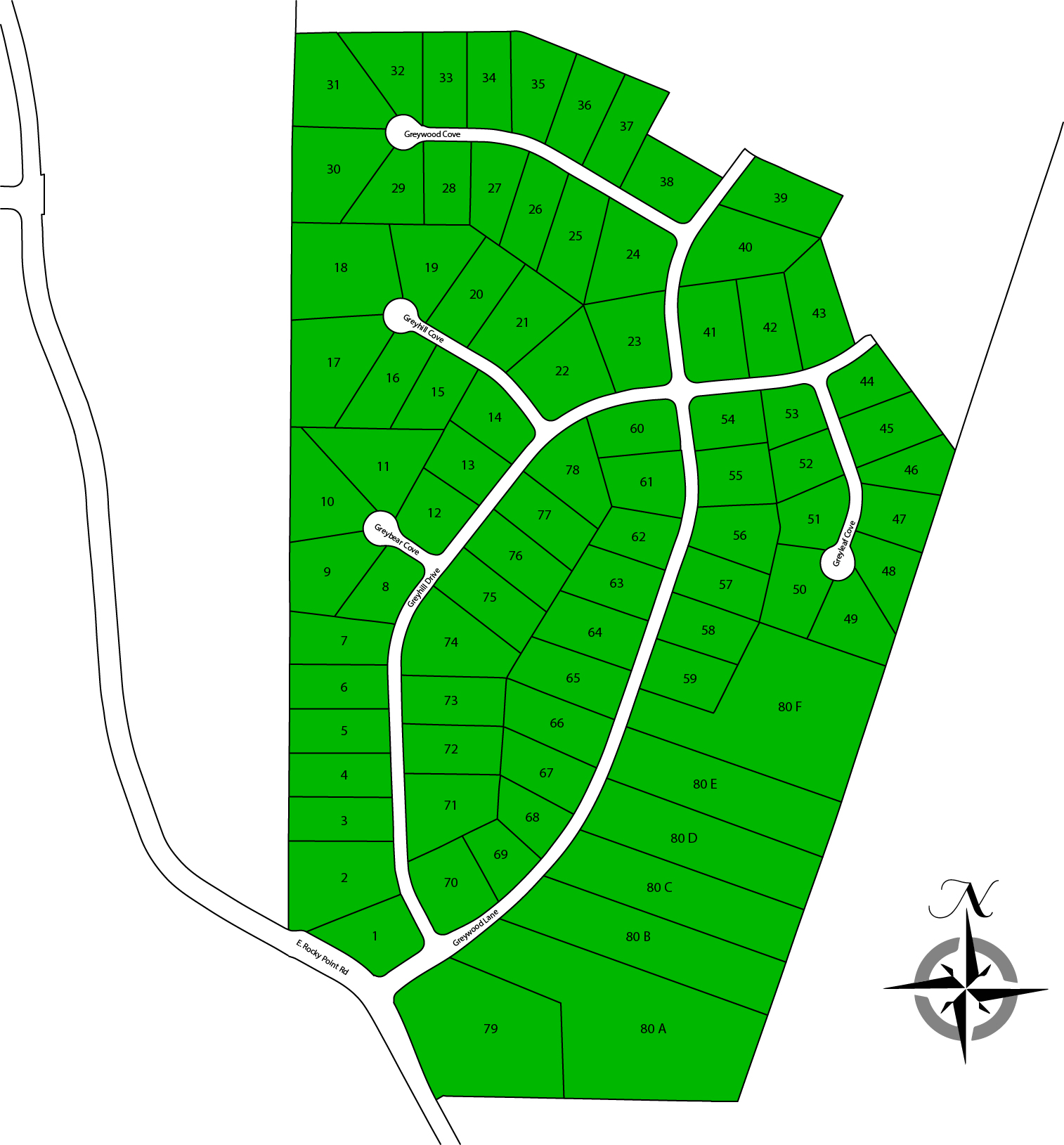 Lots for Sale My Greystone HOA